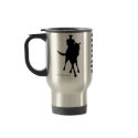 Dressage Is Horse Silhouette Travel Coffee Mug
