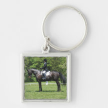 Dressage Show Ring Keychain