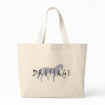 Dressage Trot w/ Text (blue) bags