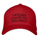 Dressed Under the Influence embroidered hats