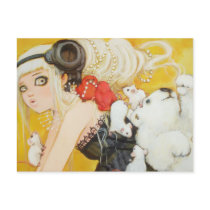 Dressed Up Disorder Postcard