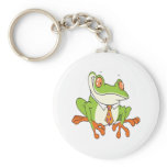 Dressed Up Frog keychains