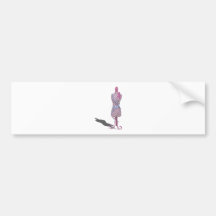 DressFormMeasuringTape111311 Bumper Stickers