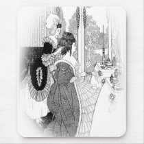 Dressing Her Hair Mousepads