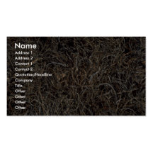Dried beach vegetation, Trinidad Business Card