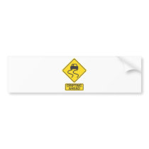 Drifting Ahead Bumper Stickers