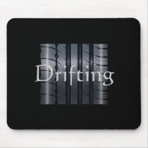 Drifting Tire Mousepad