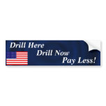 Drill Bumper Sticker