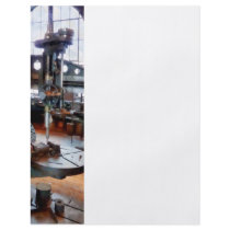 Drill Press Near Window Custom Flyer