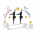 Drill Team embroidered shirts