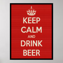 Drink Beer Print