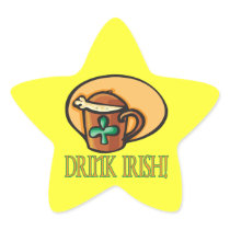 Drink Irish Sticker