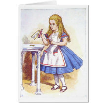 Drink Me, Alice! Greeting Card