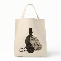 Drink Me Bottle Tote Bags