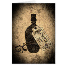 Drink Me Bottle Cards