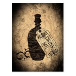 Drink Me Bottle Post Card