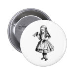Drink Me Inked Black Buttons