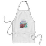 Drink Milk & Smile! apron Baby Nicholas