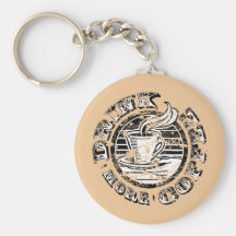 Drink More Coffee Keychain