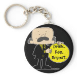 Drink Pee Repeat Beer T-shirts Gifts Key Chains