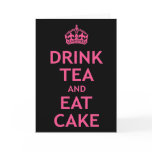 Drink Tea and Eat Cake cards