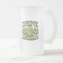 Drink Til Youre Irish Mugs