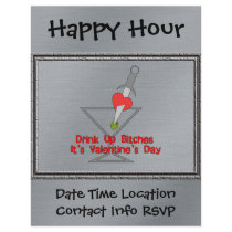 Drink Up Bi****s Flyer Design