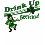 Drink Up Bitches Funny Irish t-shirts