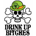 Drink Up Bitches Spaghetti Tank t-shirts