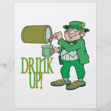 Drink Up Flyer Design