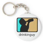 Drinkin Guy keychains