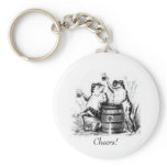 Drinking Frogs-Cheers! keychains