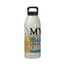 Drinking Team Rugby Water Bottles