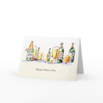 drinks Father's Day Card