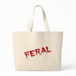 Dripping Blood Red Feral bags