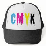 Dripping CMYK hats