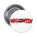 dripping halloween in text-button