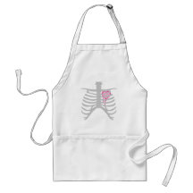 Dripping Heart in Ribcage Aprons