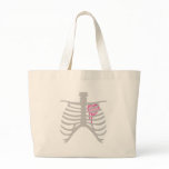Dripping Heart in Ribcage bags