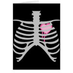 Dripping Heart in Ribcage cards