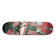 drippinzix red skateboard