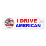 Drive American bumper stickers