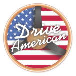 Drive American! stickers