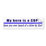 Drive By Fire COP Gift bumper sticker bumper stickers