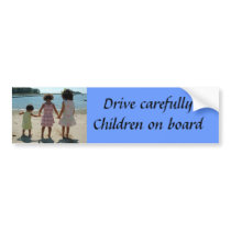 Drive carefully  bumper sticker