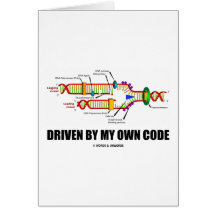 Driven By My Own Code (DNA Replication) Card