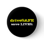 driveSAFE, save LIVES. button