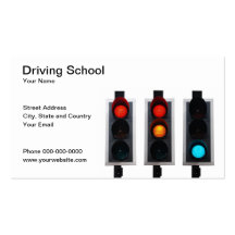 Driving School Business Card
