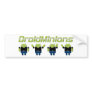 Droid Minions Bumper Stickers