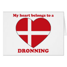 Dronning Card